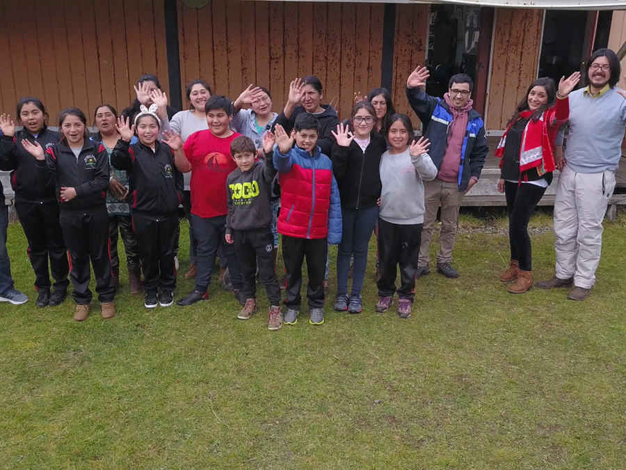 Niños escuela chaullin